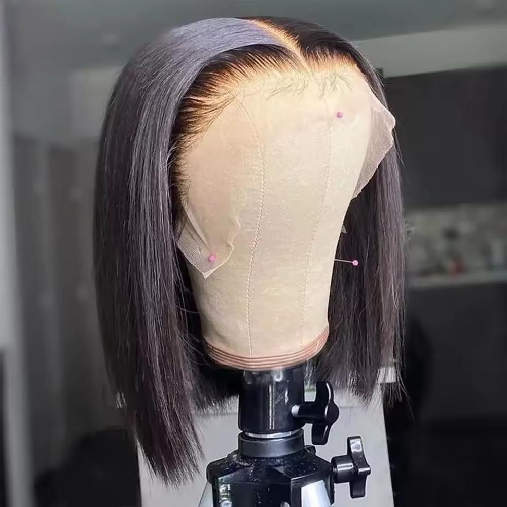 Glueless Wear And Go Human Hair Wig - Pelucas Bob Cortas y Lisas de