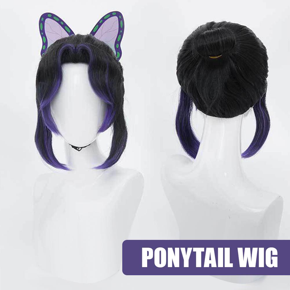 Peluca de Cosplay Kochou Shino - Synthetic Braided Wigs For Black Women reseña y precio
